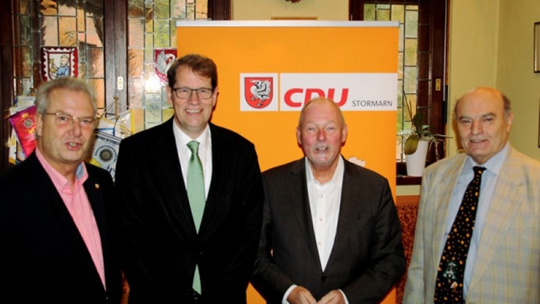 Gero Storjohann und Rainer Wiegard zu Gast bei der CDU Bad Oldesloe Gero Storjohann und Rainer Wiegard zu Gast bei der CDU Bad Oldesloe