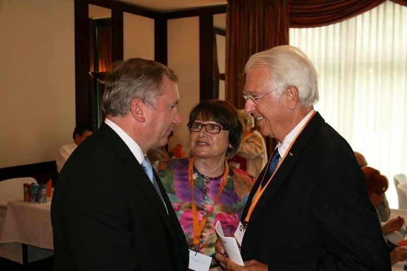 Besuch von Finanzminister Schäuble