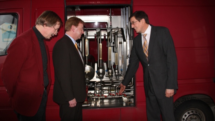 Dr. Herbert Weit, Volker Bergmann, Ingo Gädechens