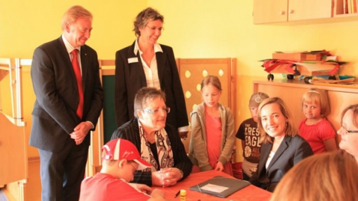 Bundesfamilienministerin Dr. Kristina Schröder, Ingo Gädechens