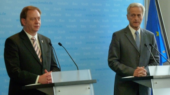 Ingo Gädechens, MdB und Bundesverkehrsminister Dr. Peter Ramsauer