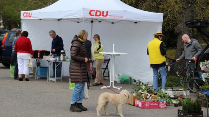 Gartenflohmarkt der Bargteheider CDU