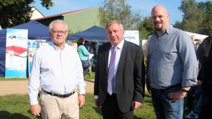 Hans-Joachim Vorbeck, Norbert Brackmann und Arne Heckt